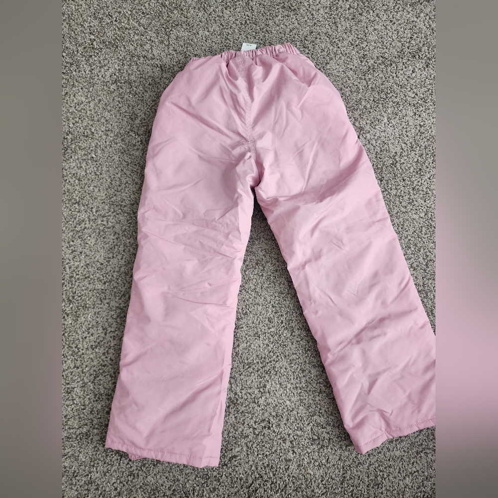 Girld size 8 pink snow pants